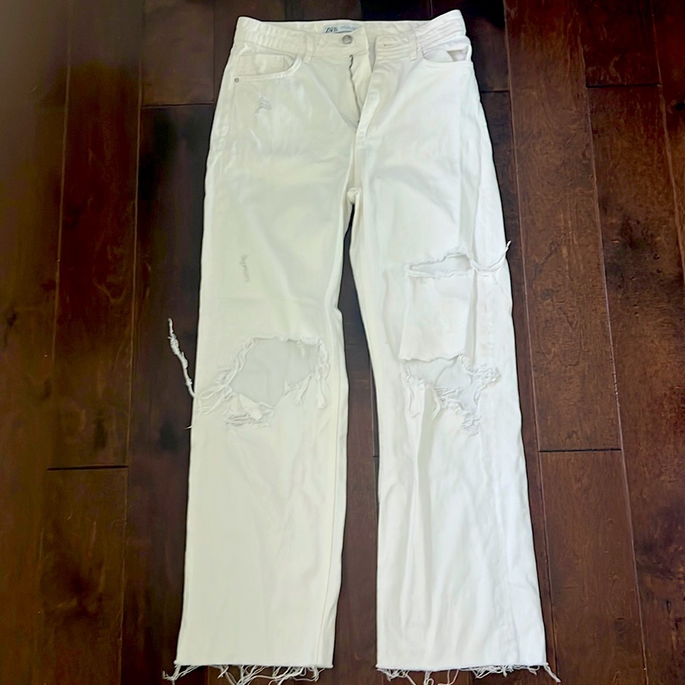 White Zara Jeans
